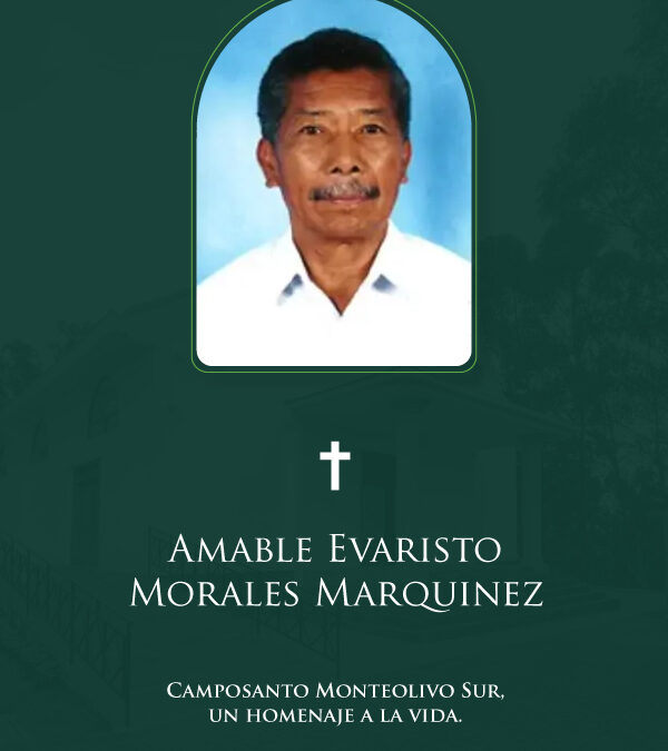 Honramos su memoria.