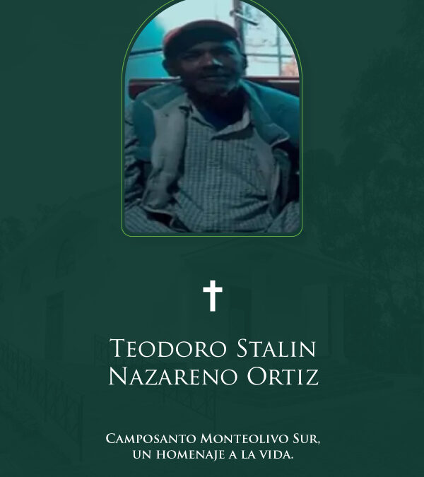 Honramos su memoria.